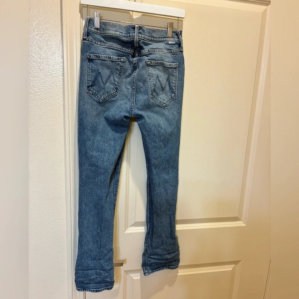 MOTHER Women’s The Mid Rise Dazzler Ankle Jeans In Tropic Like Its Hot Size 29